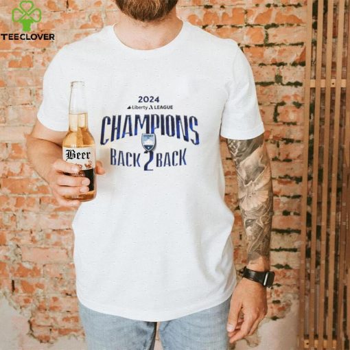 Official Sydney FC Back 2 Back Liberty League Champions Shirt