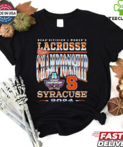 Official Syracuse Lacrosse 2024 NCAA Division I Women’s Championship T Shirt