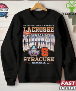 Official Syracuse Lacrosse 2024 NCAA Division I Women’s Championship T Shirt