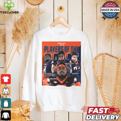 Official Syracuse Orange Defensive Line Players Of The Game Fadil Diggs, Maraad Watson Poster t shirt