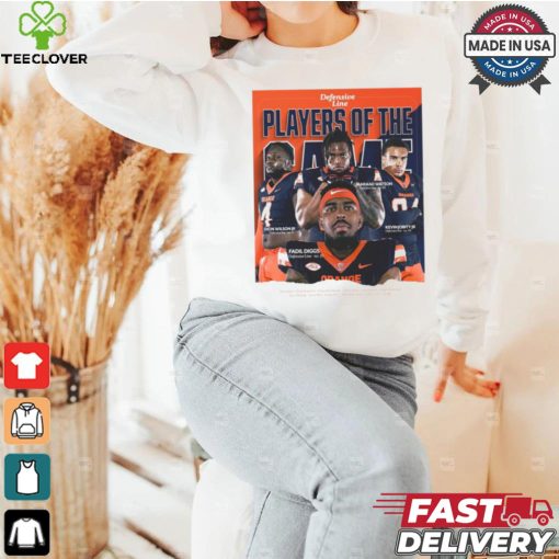 Official Syracuse Orange Defensive Line Players Of The Game Fadil Diggs, Maraad Watson Poster t shirt