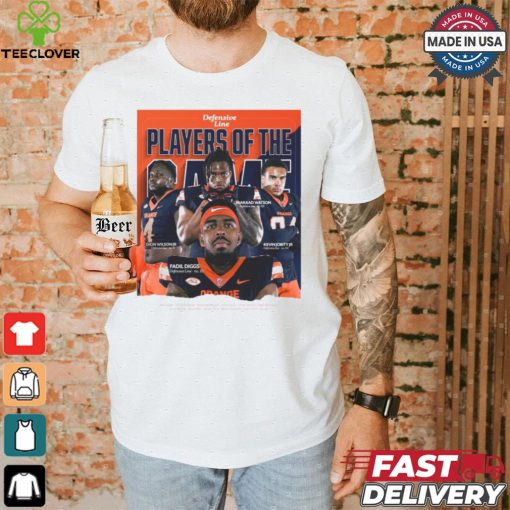 Official Syracuse Orange Defensive Line Players Of The Game Fadil Diggs, Maraad Watson Poster t shirt