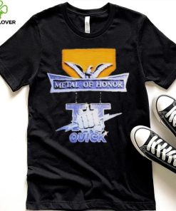 Official T.T. Quick Metal Of Honor Tour Shirt