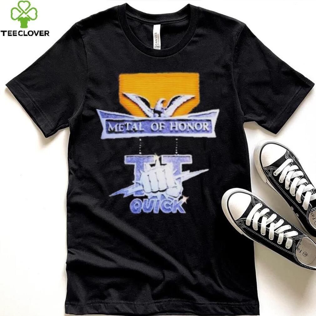 Official T.T. Quick Metal Of Honor Tour Shirt Official T.T. Quick Metal Of Honor Tour Shirt