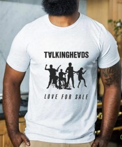 Official Talking Heads Merch Store Love For Sale New T Shirt