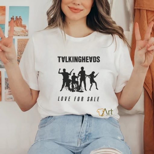 Official Talking Heads Merch Store Love For Sale New T Shirt