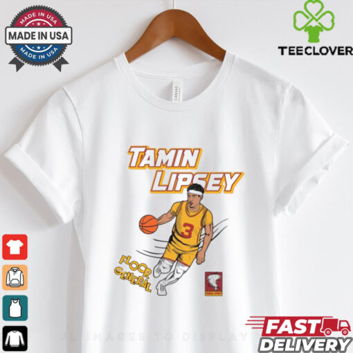 Official Tamin Lipsey Comic Book Superhero Floor General Iowa State Cyclones t shirt