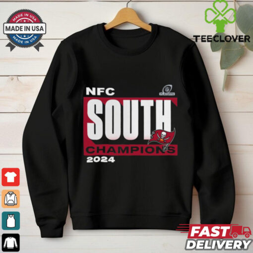 Official Tampa Bay Buccaneers 2024 NFC South Division Champions Conquer T Shirt