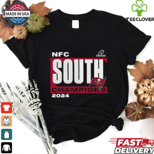 Official Tampa Bay Buccaneers 2024 NFC South Division Champions Conquer T Shirt