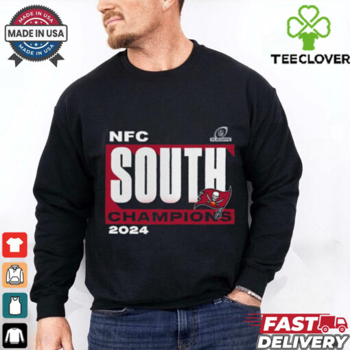 Official Tampa Bay Buccaneers 2024 NFC South Division Champions Conquer T Shirt