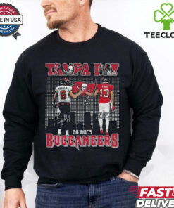 Official Tampa Bay Buccaneers Baker Mayfield x Mike Evans Signature Go Bucs Signatures Shirt