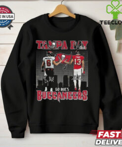 Official Tampa Bay Buccaneers Baker Mayfield x Mike Evans Signature Go Bucs Signatures Shirt