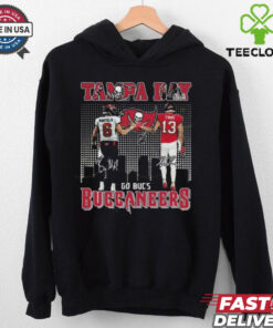 Official Tampa Bay Buccaneers Baker Mayfield x Mike Evans Signature Go Bucs Signatures Shirt