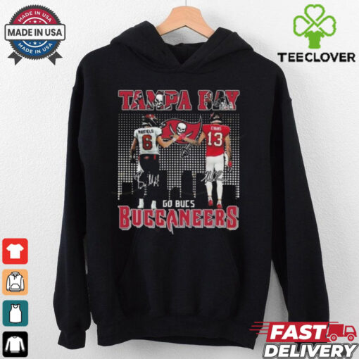 Official Tampa Bay Buccaneers Baker Mayfield x Mike Evans Signature Go Bucs Signatures Shirt