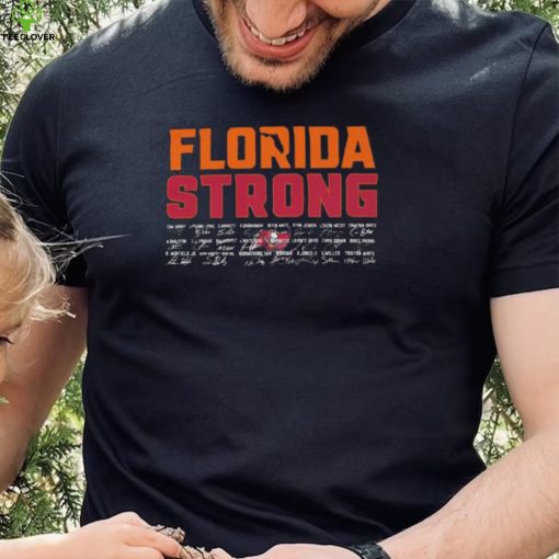 Official Tampa Bay Buccaneers Florida Strong Signatures shirt