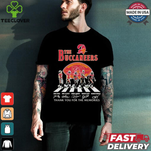 Official Tampa Bay Buccaneers Thank You For The Memories Of The Buccaneers T Shirt