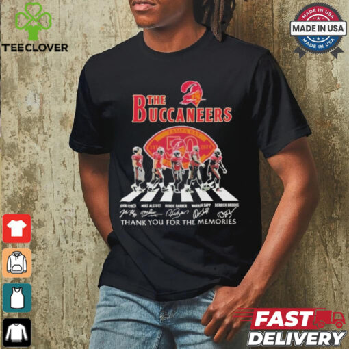 Official Tampa Bay Buccaneers Thank You For The Memories Of The Buccaneers T Shirt