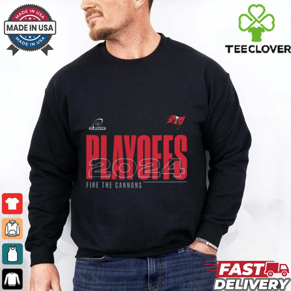 Official Tampa Bay Buccaneers Vs New Orleans Saints 2024 NFL Playoffs Fire The Cannons t shirt Official Tampa Bay Buccaneers Vs New Orleans Saints 2024 NFL Playoffs Fire The Cannons t shirt