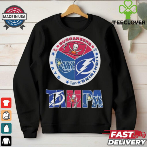 Official Tampa Bay Buccaneers x Tampa Bay Rays x Tampa Bay Lightning Shirt