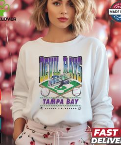 Official Tampa Bay Rays White Straight Shot 47 Franklin Fashion Shirt
