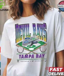 Official Tampa Bay Rays White Straight Shot 47 Franklin Fashion Shirt