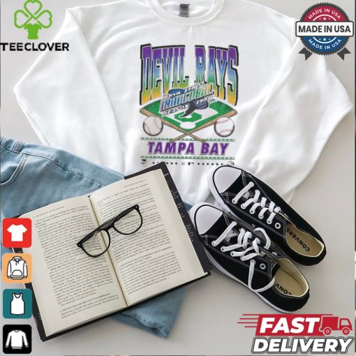 Official Tampa Bay Rays White Straight Shot 47 Franklin Fashion Shirt