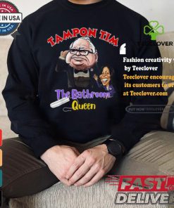 Official Tampon tim the bathroom queen tim walz Kamala 2024 election T shirt
