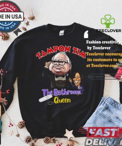 Official Tampon tim the bathroom queen tim walz Kamala 2024 election T shirt