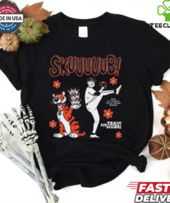 Official Tarik Skubal Skuuuuub 2024 CY Young and Triple Crown Winner Detroit Tigers t shirt