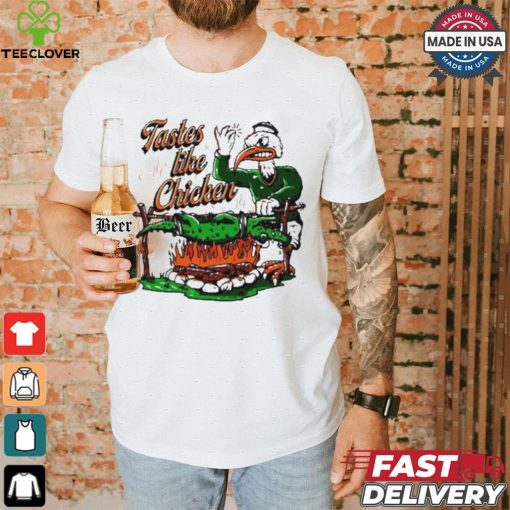 Official Tastes Like Chicken Painting t shirt