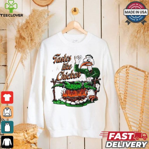 Official Tastes Like Chicken Painting t shirt