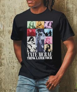 Official Tate McRae The Think Later The Eras Tour T Shirts