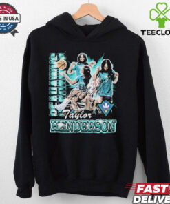 Official Taylor Henderson UNC Wilmington Seahawks 90s Graphic Signature t shirt
