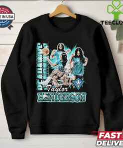 Official Taylor Henderson UNC Wilmington Seahawks 90s Graphic Signature t shirt