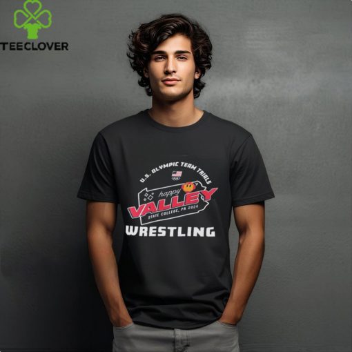 Official Team usa us olympic team wrestling trials happy valley shirt
