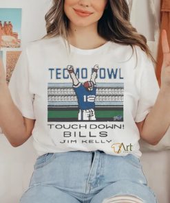 Official Tecmo bowl touchdown Bills jim kelly shirt