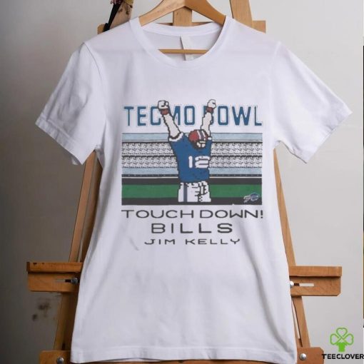 Official Tecmo bowl touchdown Bills jim kelly shirt