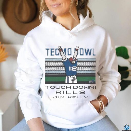 Official Tecmo bowl touchdown Bills jim kelly shirt