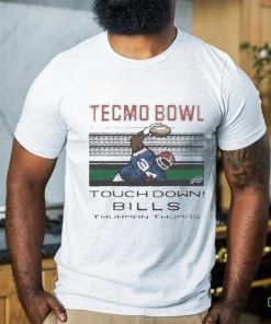 Official Tecmo bowl touchdown Bills thurman thomas shirt