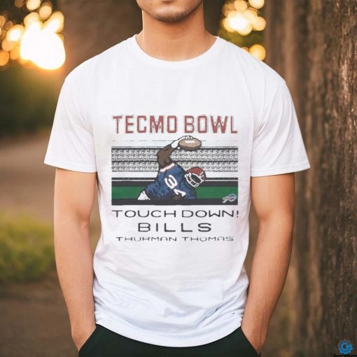 Official Tecmo bowl touchdown Bills thurman thomas shirt