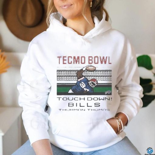 Official Tecmo bowl touchdown Bills thurman thomas shirt