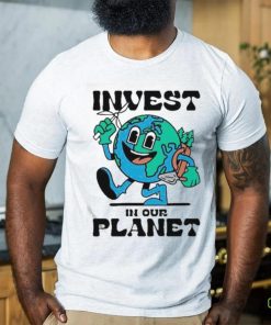 Official Teemill Invest In Our Planet Earth Shirt