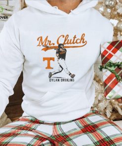 Official Tennessee Baseball Dylan Dreiling Mr. Clutch Shirt