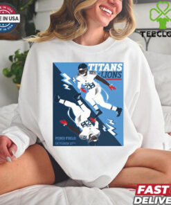 Official Tennessee Titans At Detroit Lions Ford Field Oct 27th 2024 NFL Poster t shirt 2 Official Tennessee Titans At Detroit Lions Ford Field Oct 27th 2024 NFL Poster t shirt