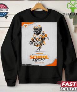 Official Tennessee Vols 19 Single Season Rushing Touchdowns School Record Dylan Sampson Poster t shirt