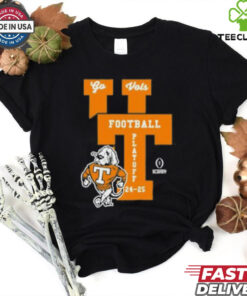 Official Tennessee Vols CFP College Football Playoff 2024 25 Interlock Strutting Smokey t shirt