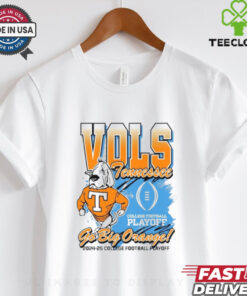 Official Tennessee Vols Go Big Orange 2024 25 CFP Vault Smokey Shirt