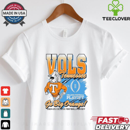 Official Tennessee Vols Go Big Orange 2024 25 CFP Vault Smokey Shirt