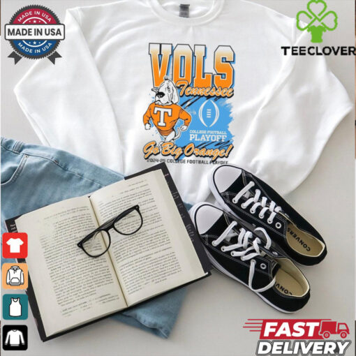 Official Tennessee Vols Go Big Orange 2024 25 CFP Vault Smokey Shirt