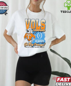 Official Tennessee Vols Go Big Orange 2024 25 CFP Vault Smokey Shirt